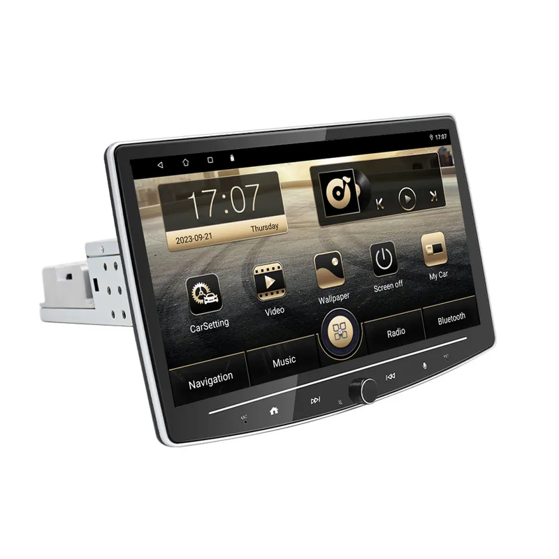 Tela de toque removível 10.1 'Android Radios Car Multimedia Player com GPS 1 Din Car Video Player