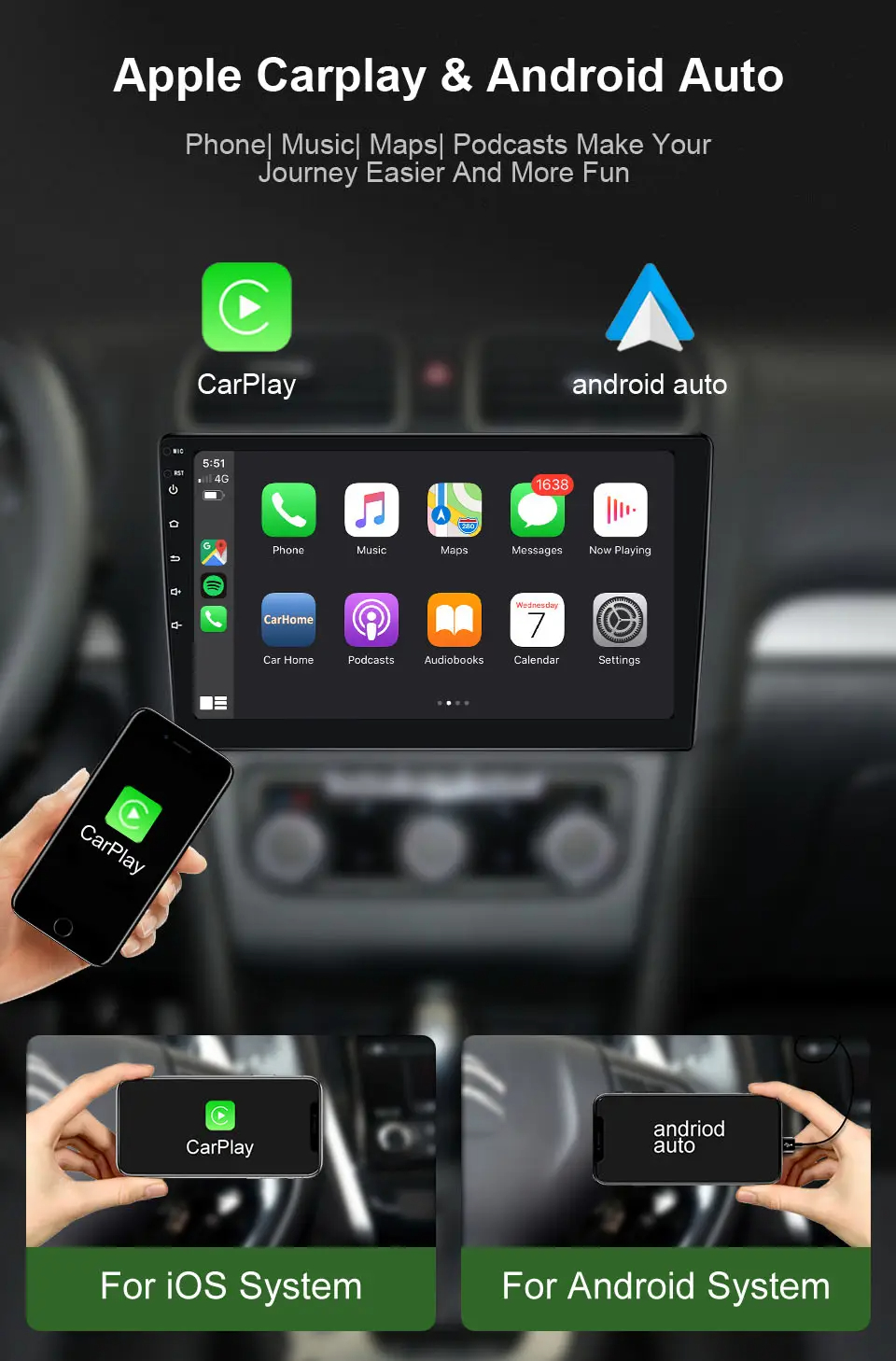 8 núcleo 2 din 7/9/10 Polegada android rádio do carro universal multimídia player carplay android auto ahd câmera estéreo