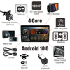 Rádio automotivo sem fio, carplay, android auto, 2 din, 7 '/9', navegador gps, mp5 player, tela ips, wi-fi, fm, bt, estéreo para carro
