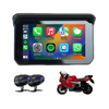 Venda quente Navegador GPS para motocicleta 5.5 'Bluetooth mãos-livres para motocicleta Android dispositivo de rastreamento GPS