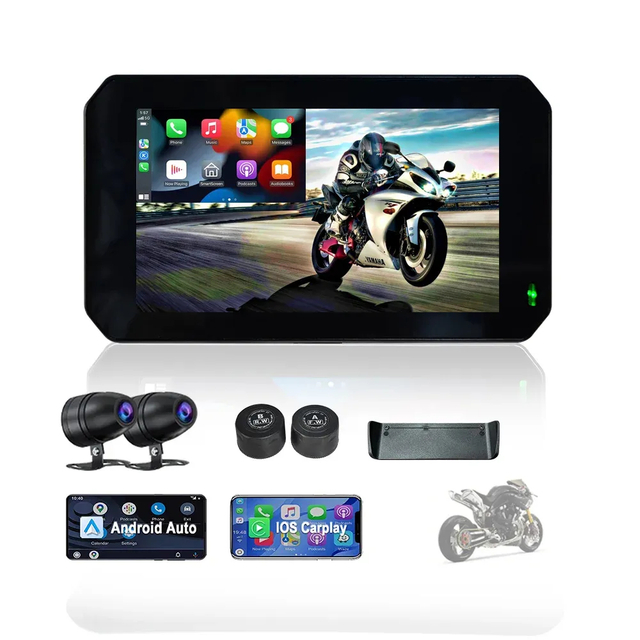 5 Polegada motocicleta gps navegação da motocicleta portátil navegador do motor navegação gps auto estéreo à prova dwaterproof água