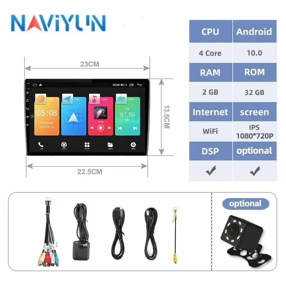 2 Din GPS Painel Android Estéreo Música Carro DVD Player Multimídia Áudio Para Volkswagen Polo