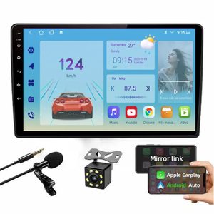 9/10 polegada android12 8 + 128gb jogador universal 2k resolução tela de toque rádio para carro estéreo android com wifi carplay gps