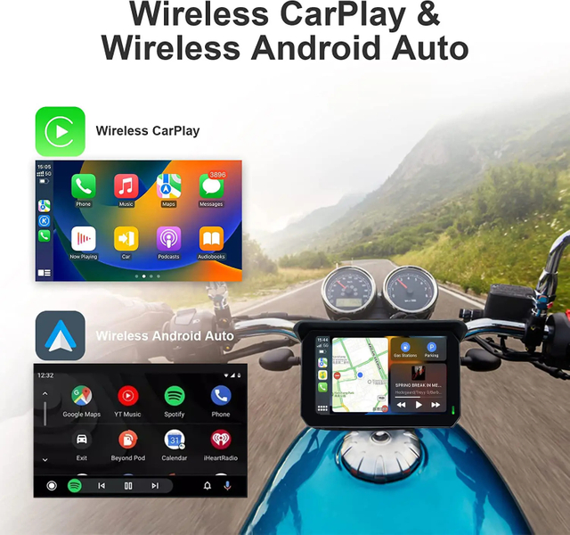 Venda quente Navegador GPS para motocicleta 5.5 'Bluetooth mãos-livres para motocicleta Android dispositivo de rastreamento GPS