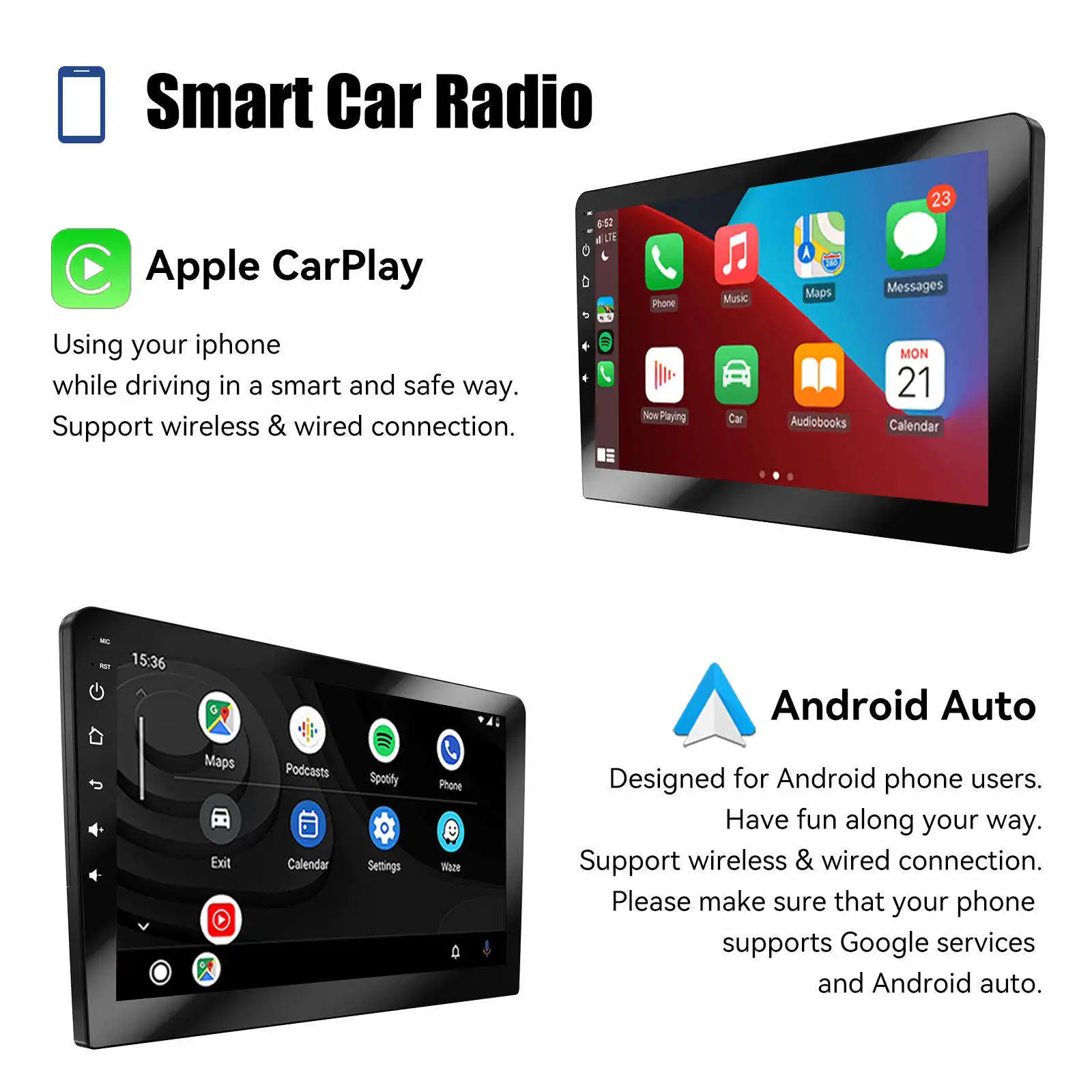 9/10 polegada android12 8 + 128gb jogador universal 2k resolução tela de toque rádio para carro estéreo android com wifi carplay gps